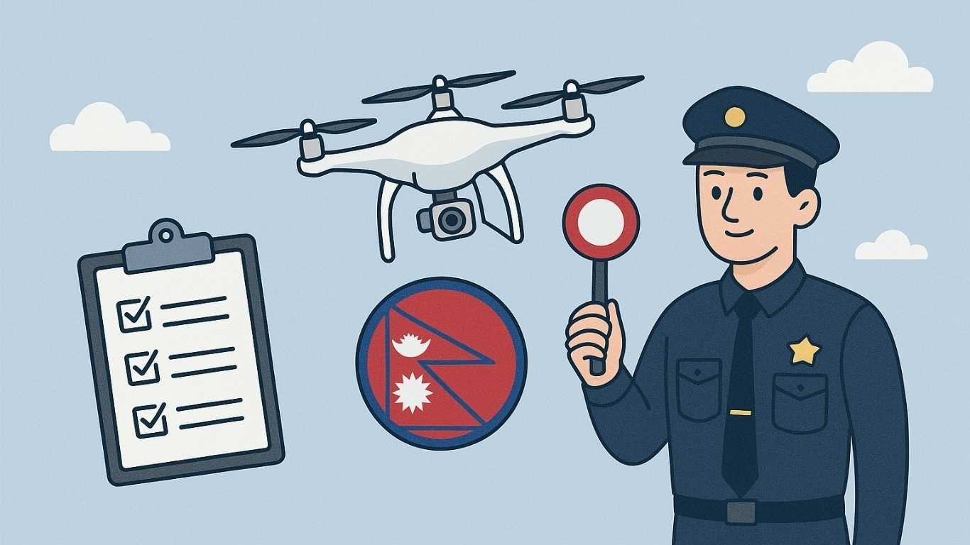 Drone flying rules in Nepal