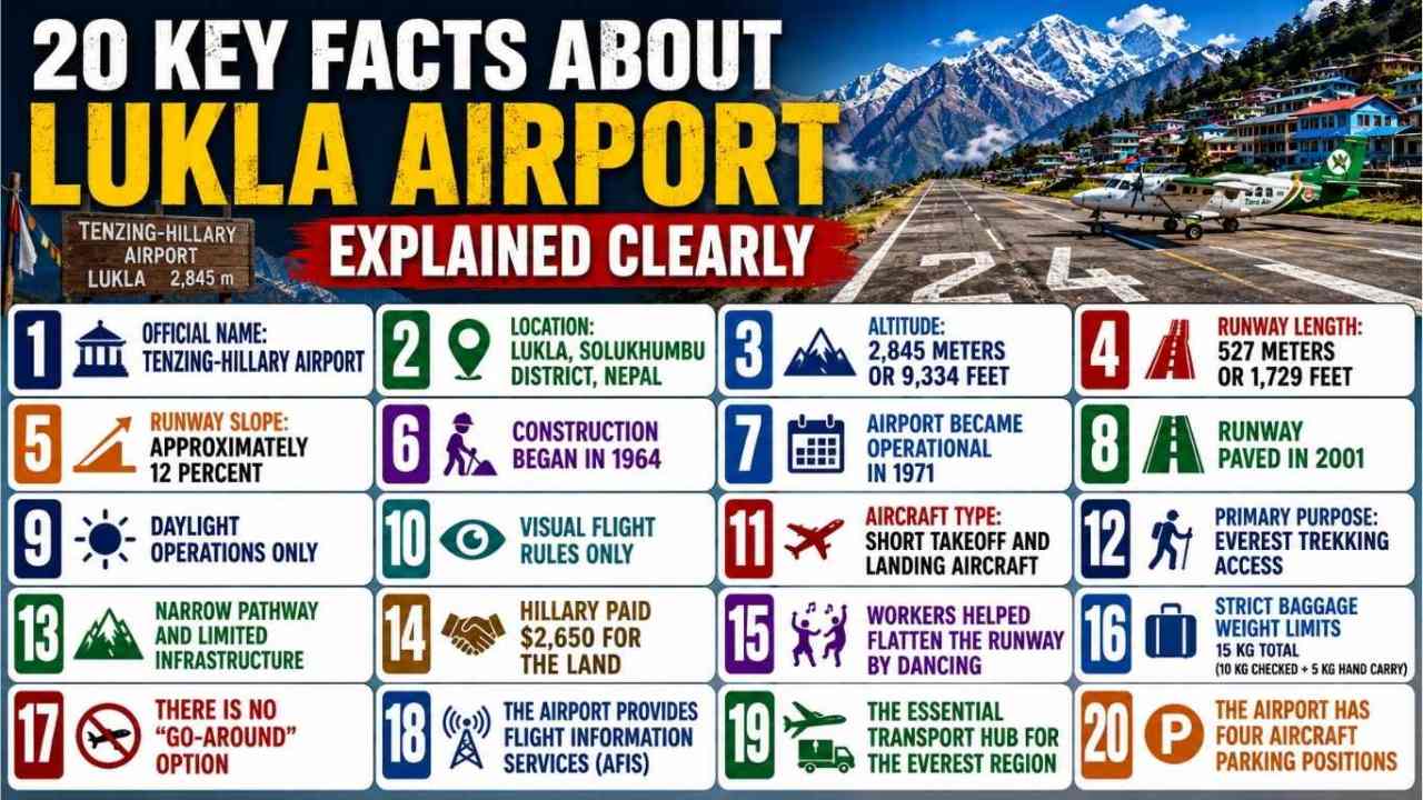 Key Facts About Lukla Airport