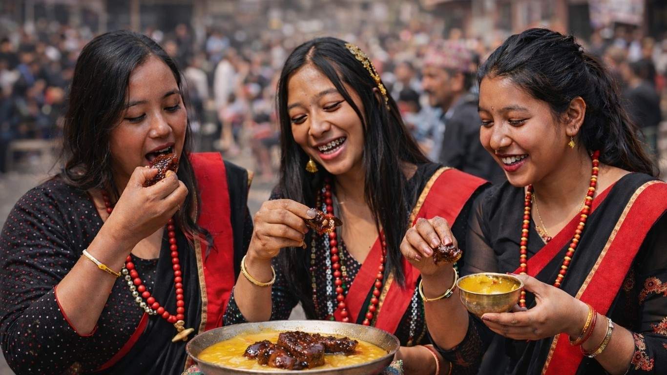 Maghe Sankranti in the Newar Community