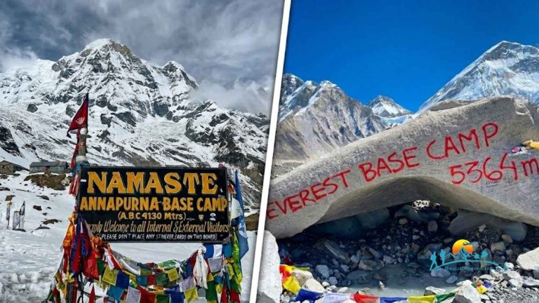 Everest base camp trek vs Annapurna base camp trek