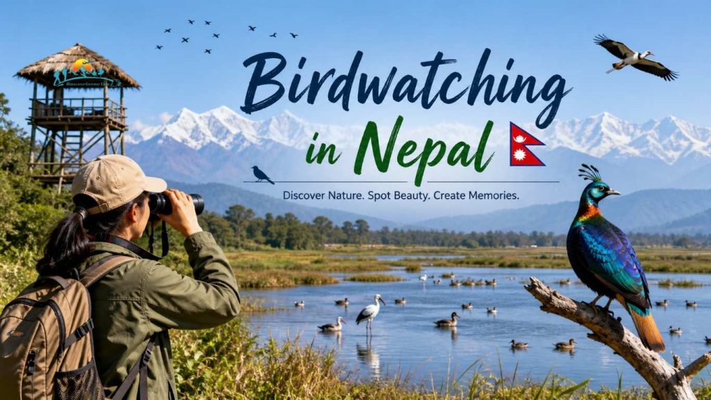 Birdwatching in nepal