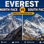 Everest North Face vs South Face