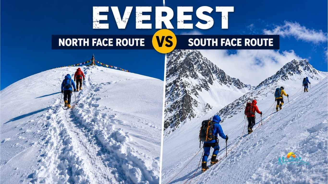 Crowds and Traffic on Everest