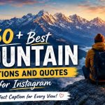 Mountain Captions and Quotes for Instagram