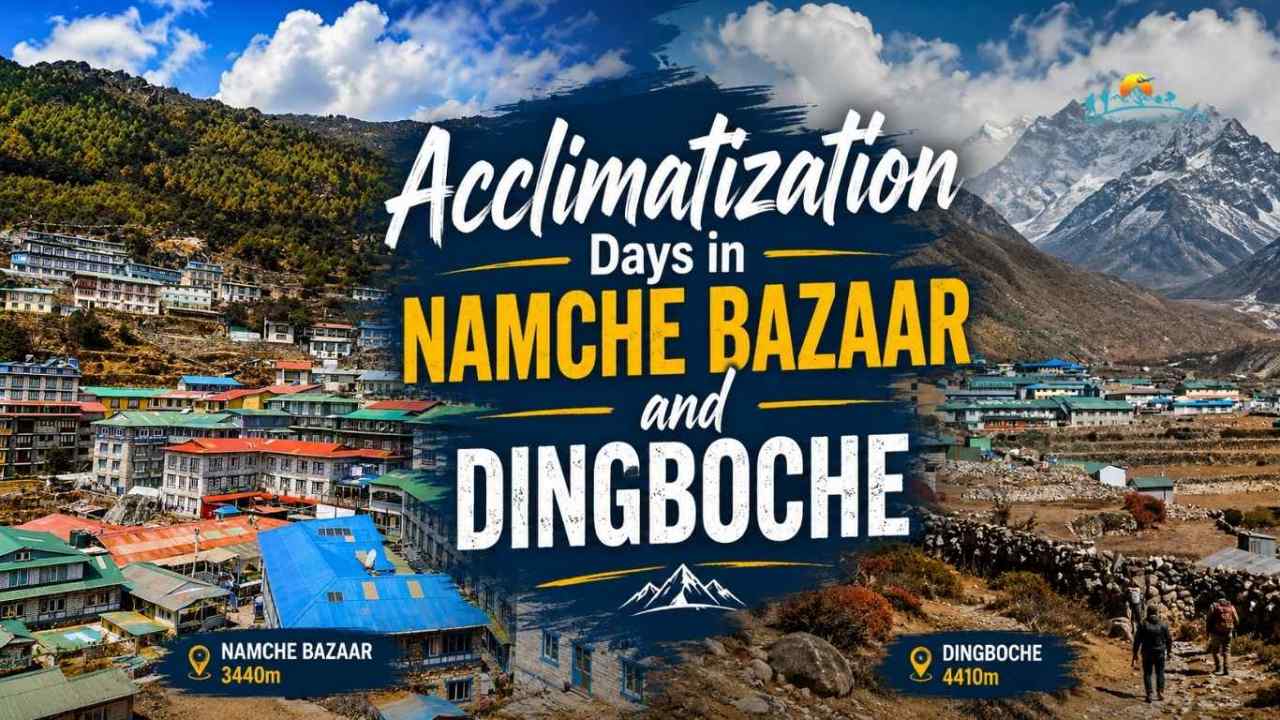 Acclimatization Days in Namche Bazaar and Dingboche