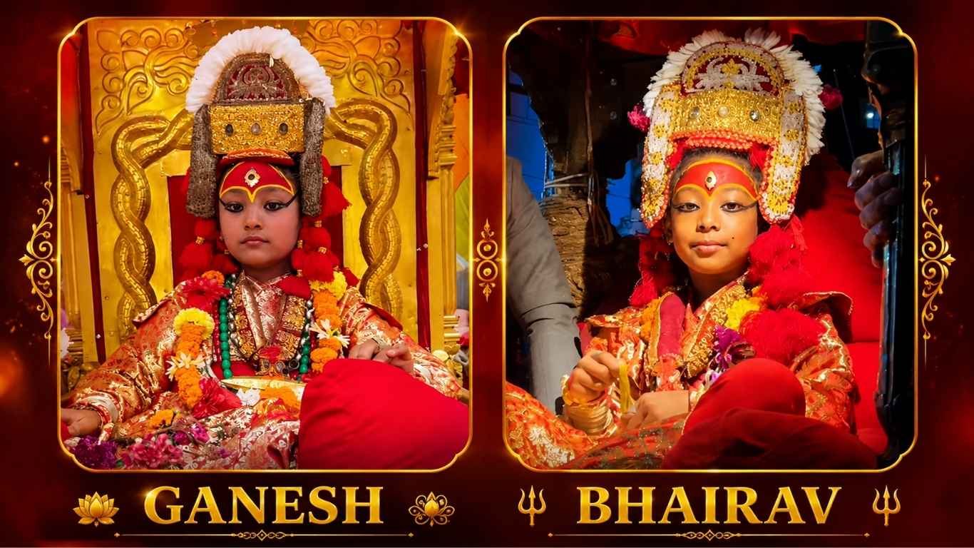 The Living Gods Ganesh and Bhairav