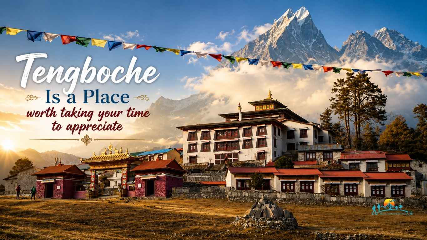 Tengboche Is a Place worth taking your time to appreciate