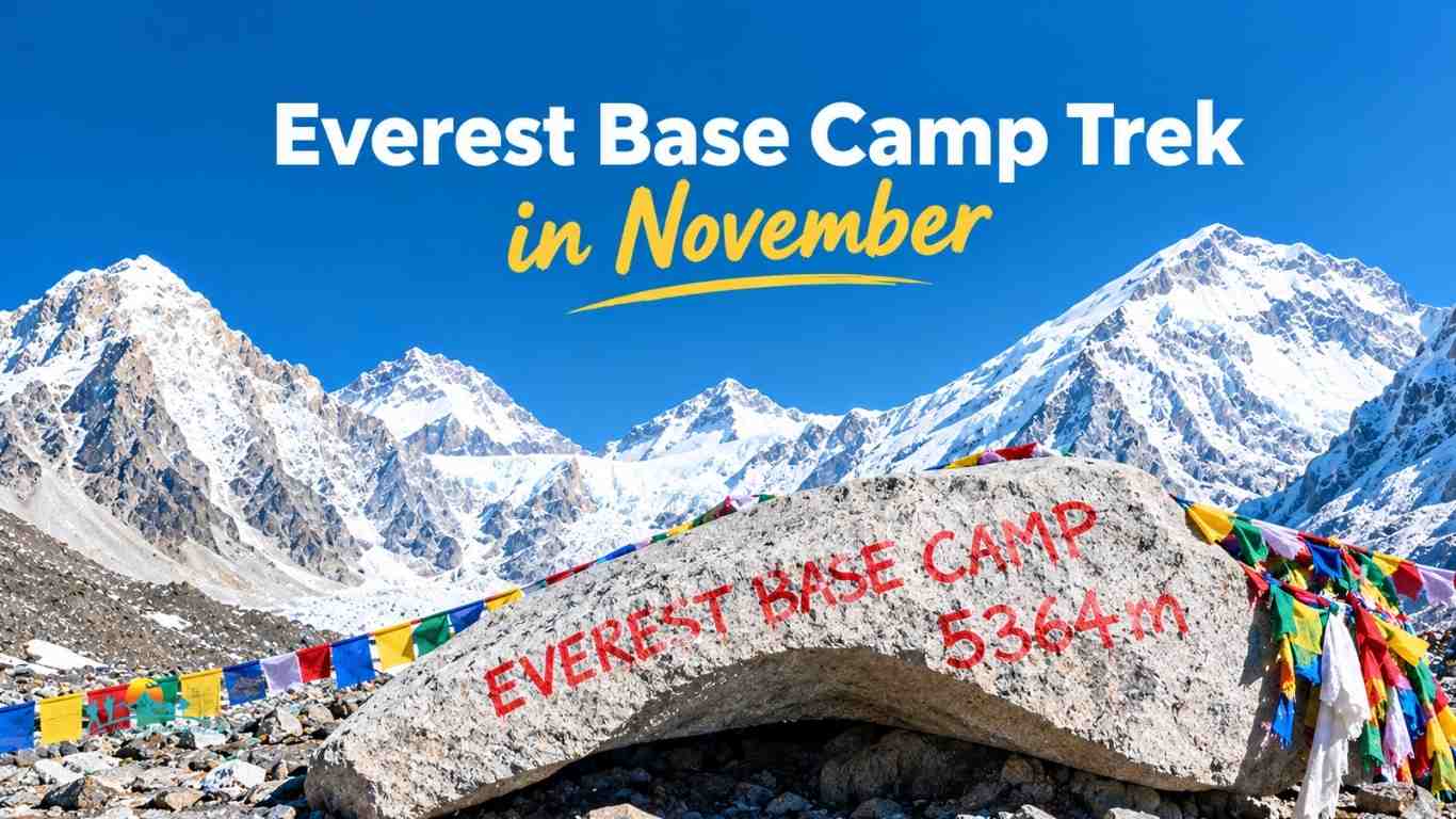 Everest Base Camp Trek in November